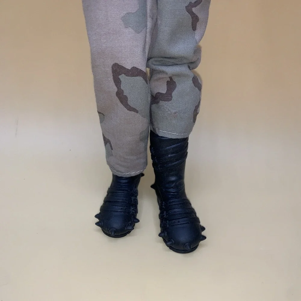 Vtg 1990s GI Joe Action Figure Jointed Soldier Marines Honor Courage Imprint